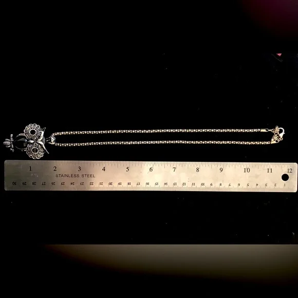 Night owl jewelry set matching necklace bracelet earrings - Picture 7 of 11